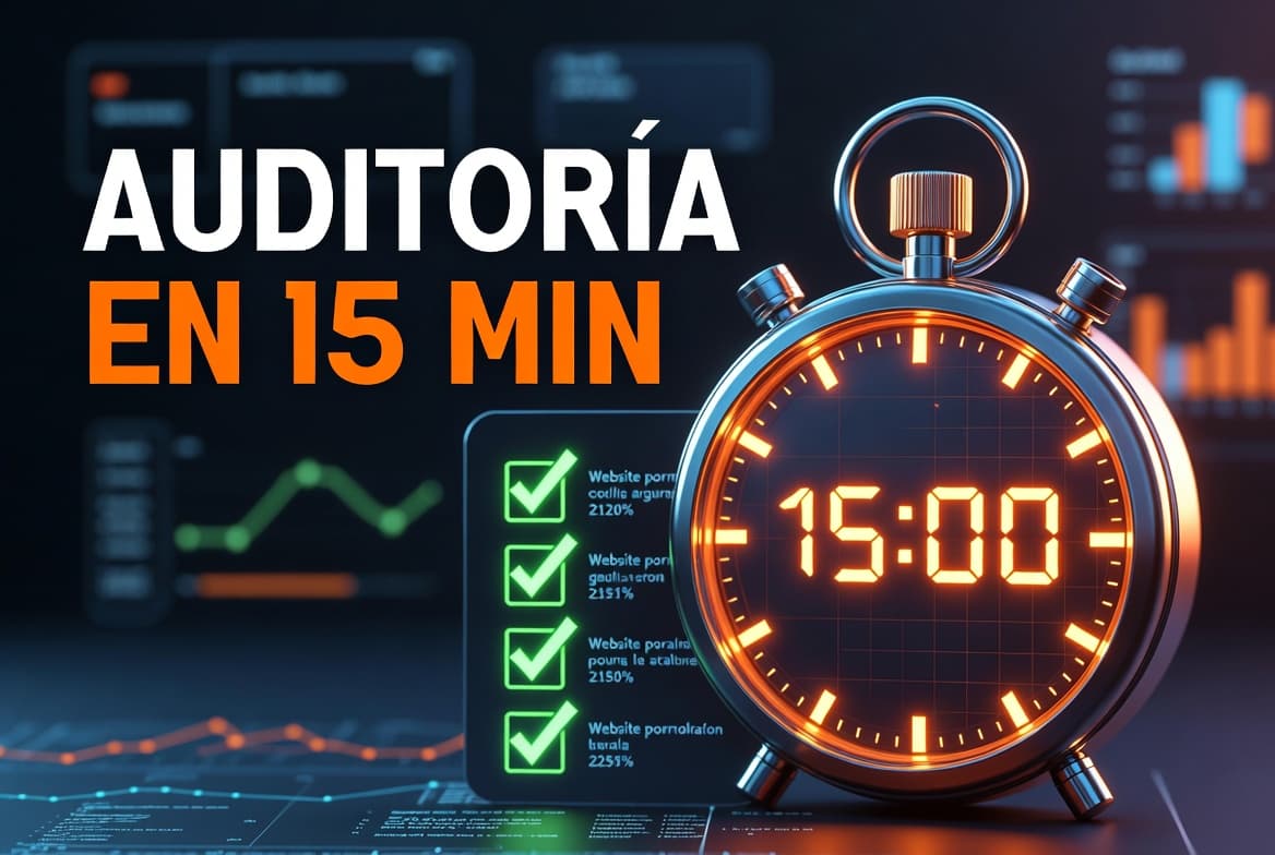 Auditoría rápida de canales en 15 minutos