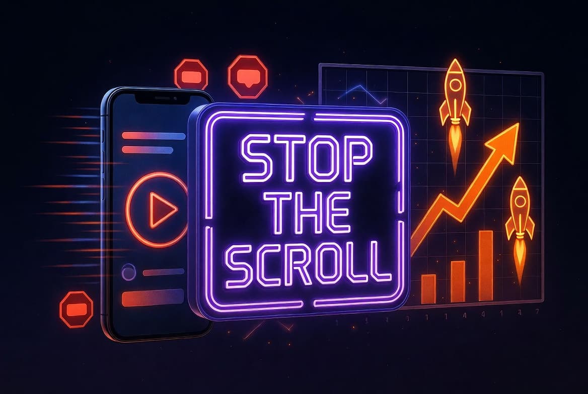 50 hooks para reels que detienen el scroll (con ejemplos)
