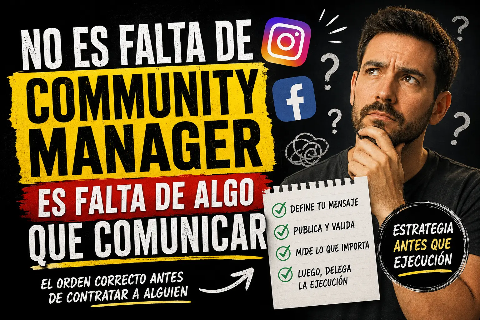 Por qué tu PYME no necesita un community manager (todavía)